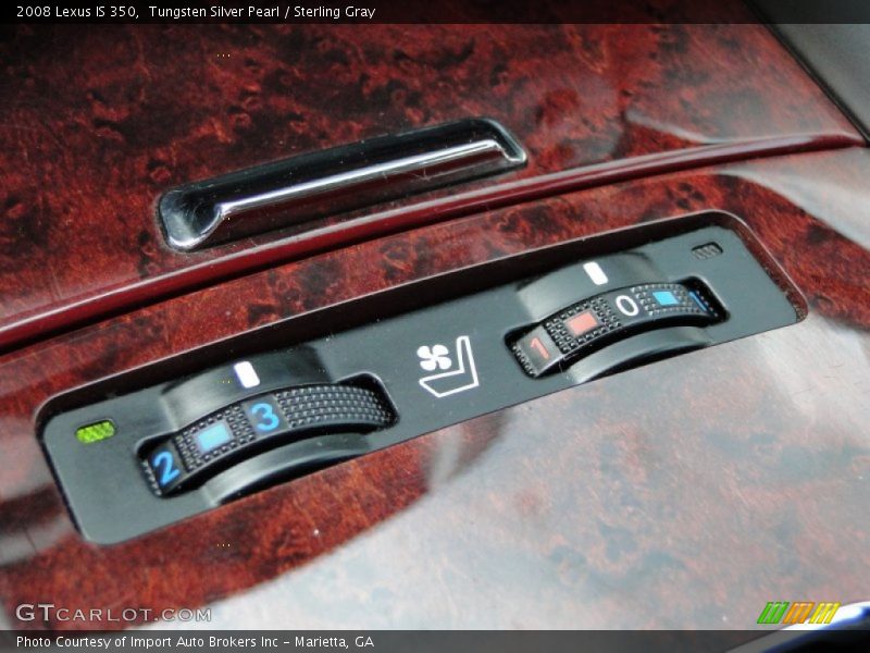 Tungsten Silver Pearl / Sterling Gray 2008 Lexus IS 350