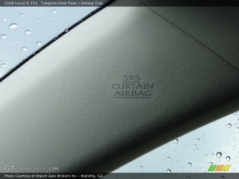 Tungsten Silver Pearl / Sterling Gray 2008 Lexus IS 350