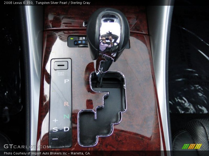 Tungsten Silver Pearl / Sterling Gray 2008 Lexus IS 350