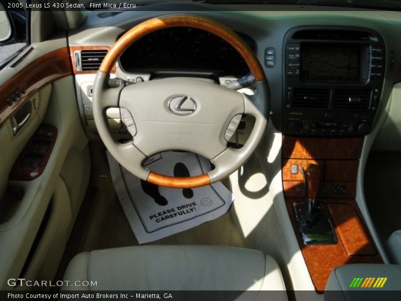 Flint Mica / Ecru 2005 Lexus LS 430 Sedan