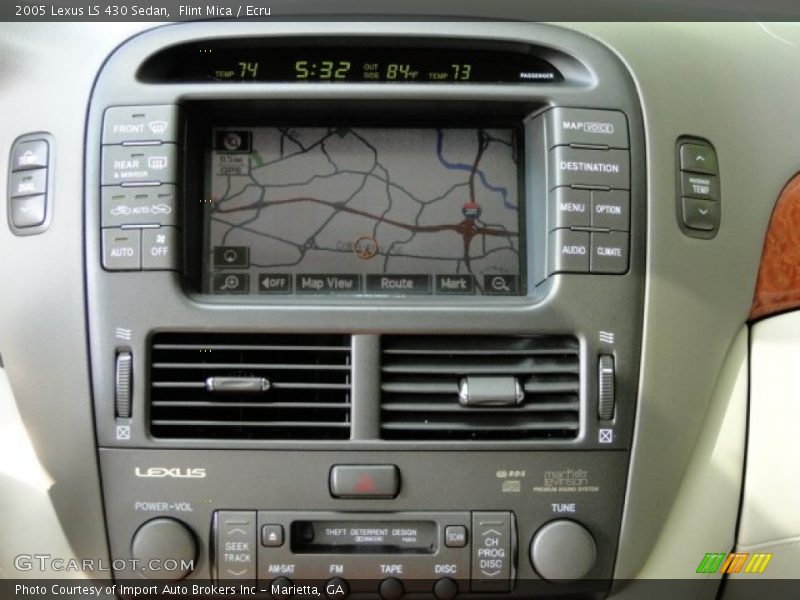 Flint Mica / Ecru 2005 Lexus LS 430 Sedan