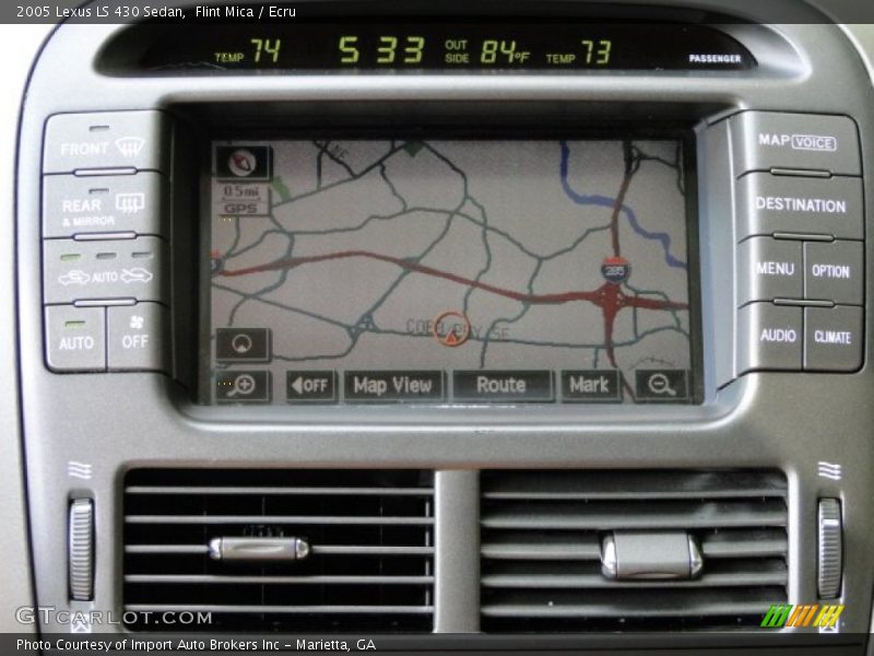 Flint Mica / Ecru 2005 Lexus LS 430 Sedan