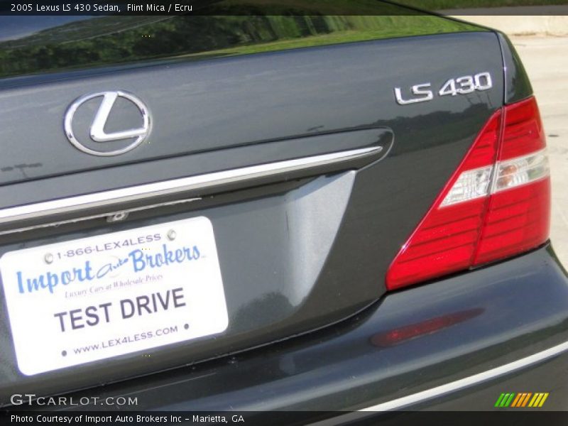 Flint Mica / Ecru 2005 Lexus LS 430 Sedan