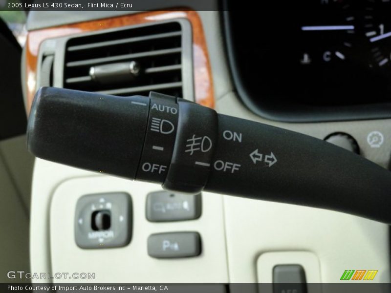 Flint Mica / Ecru 2005 Lexus LS 430 Sedan