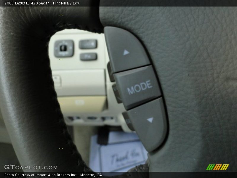 Flint Mica / Ecru 2005 Lexus LS 430 Sedan