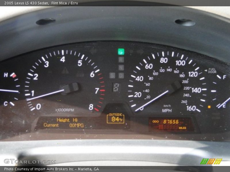 Flint Mica / Ecru 2005 Lexus LS 430 Sedan