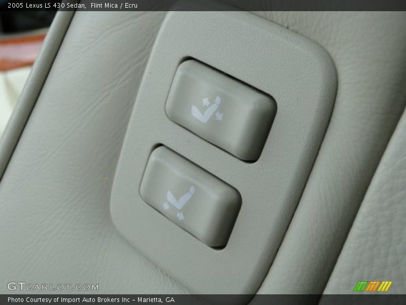 Flint Mica / Ecru 2005 Lexus LS 430 Sedan