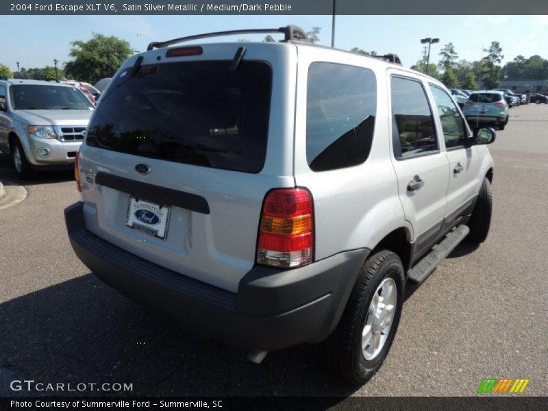 Satin Silver Metallic / Medium/Dark Pebble 2004 Ford Escape XLT V6