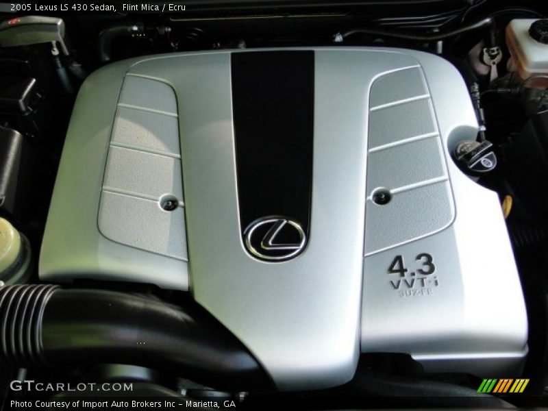 Flint Mica / Ecru 2005 Lexus LS 430 Sedan