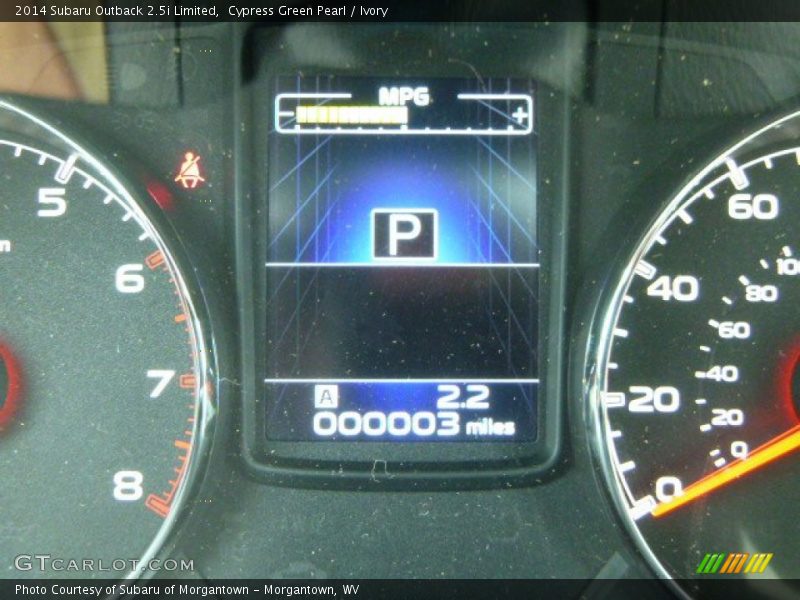 Cypress Green Pearl / Ivory 2014 Subaru Outback 2.5i Limited