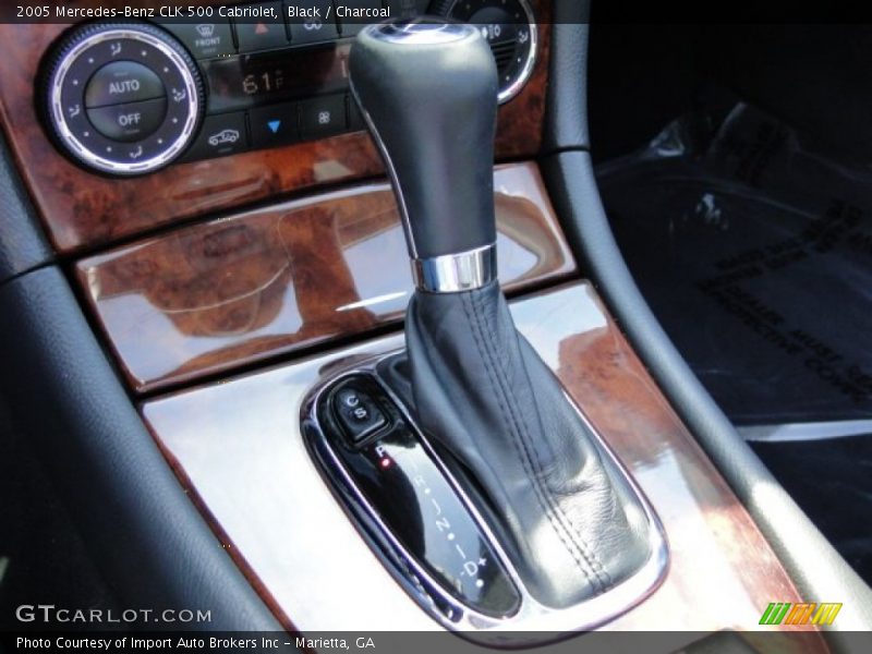 Black / Charcoal 2005 Mercedes-Benz CLK 500 Cabriolet