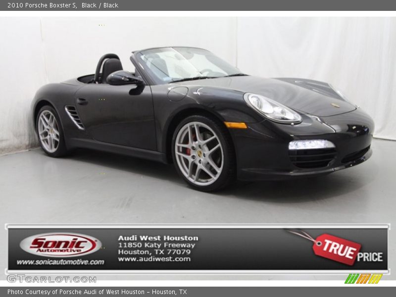 Black / Black 2010 Porsche Boxster S