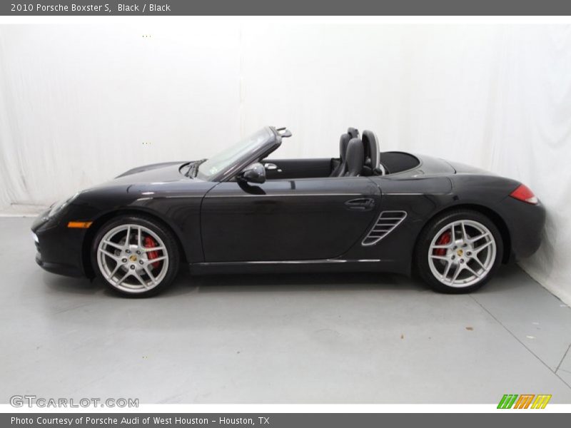 Black / Black 2010 Porsche Boxster S