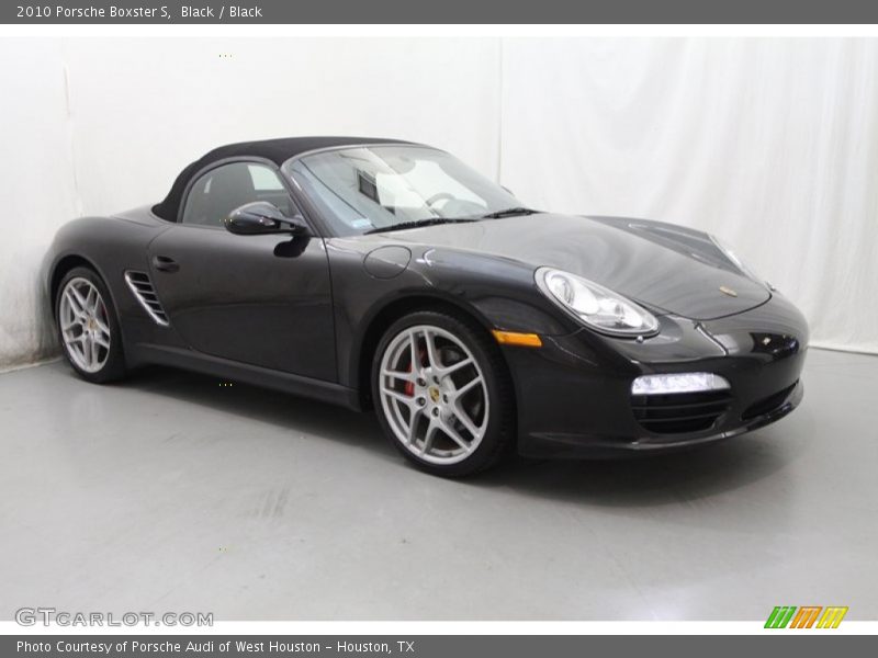 Black / Black 2010 Porsche Boxster S