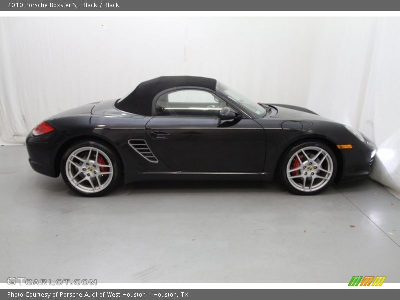 Black / Black 2010 Porsche Boxster S