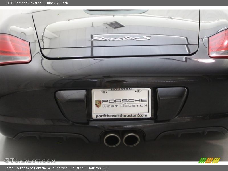 Black / Black 2010 Porsche Boxster S