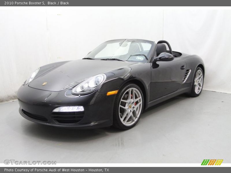 Black / Black 2010 Porsche Boxster S