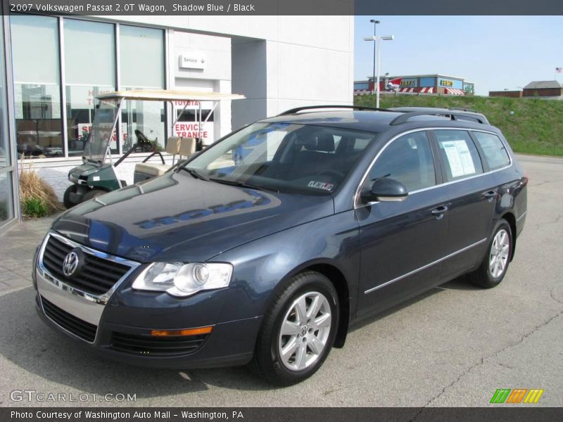 Shadow Blue / Black 2007 Volkswagen Passat 2.0T Wagon