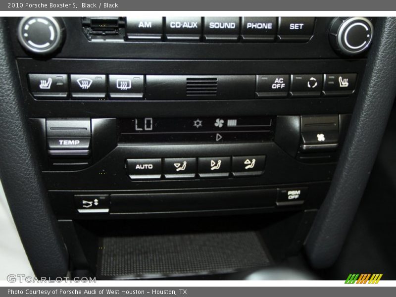 Black / Black 2010 Porsche Boxster S