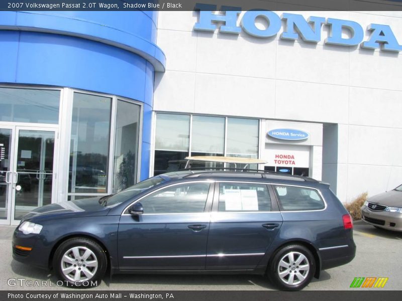 Shadow Blue / Black 2007 Volkswagen Passat 2.0T Wagon