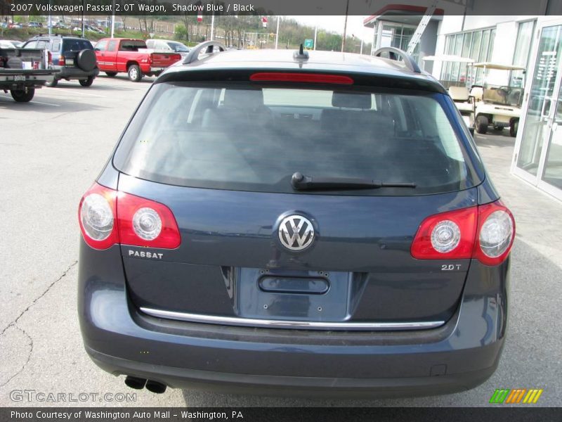 Shadow Blue / Black 2007 Volkswagen Passat 2.0T Wagon