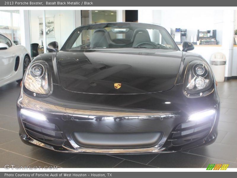 Basalt Black Metallic / Black 2013 Porsche Boxster