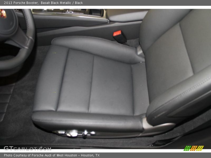 Basalt Black Metallic / Black 2013 Porsche Boxster