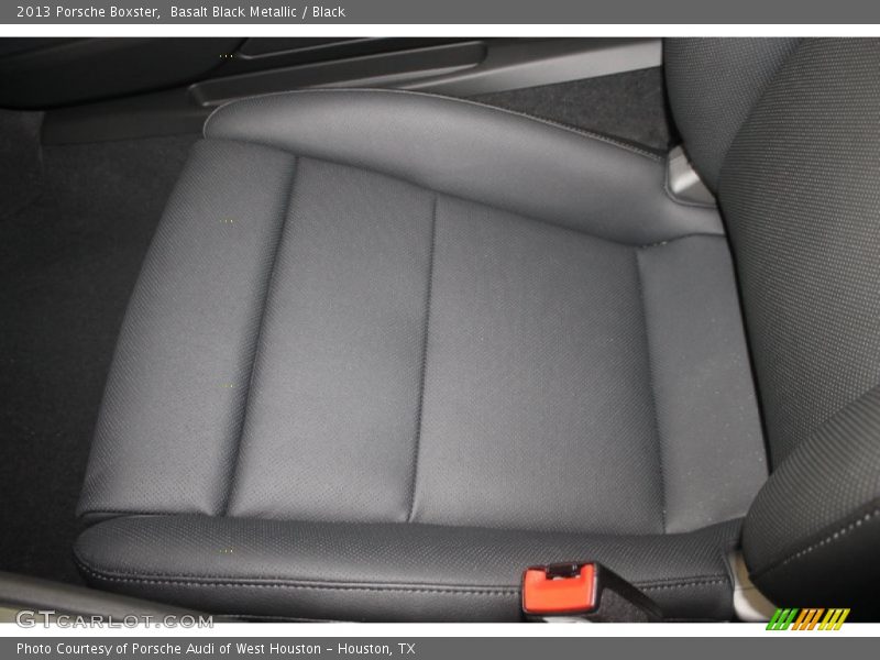 Basalt Black Metallic / Black 2013 Porsche Boxster