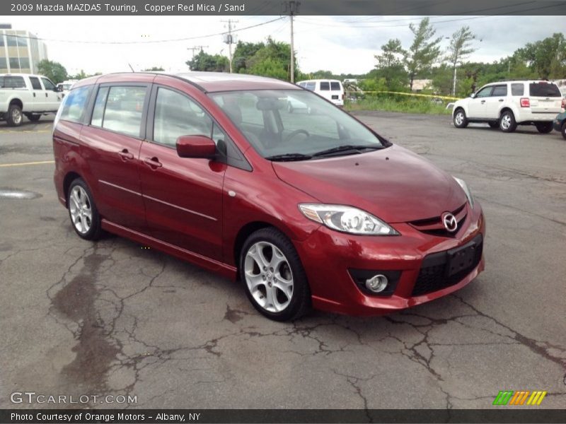 Copper Red Mica / Sand 2009 Mazda MAZDA5 Touring
