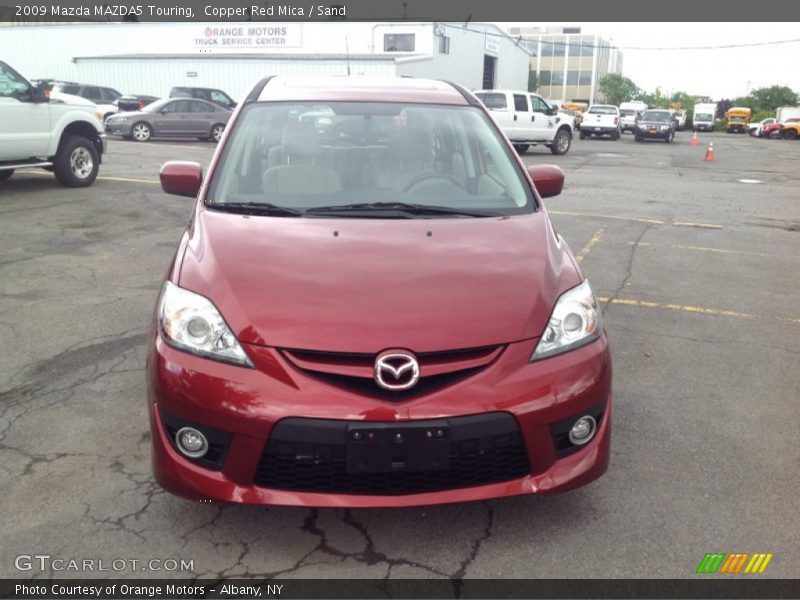Copper Red Mica / Sand 2009 Mazda MAZDA5 Touring