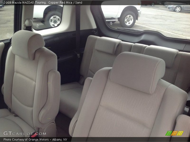 Copper Red Mica / Sand 2009 Mazda MAZDA5 Touring