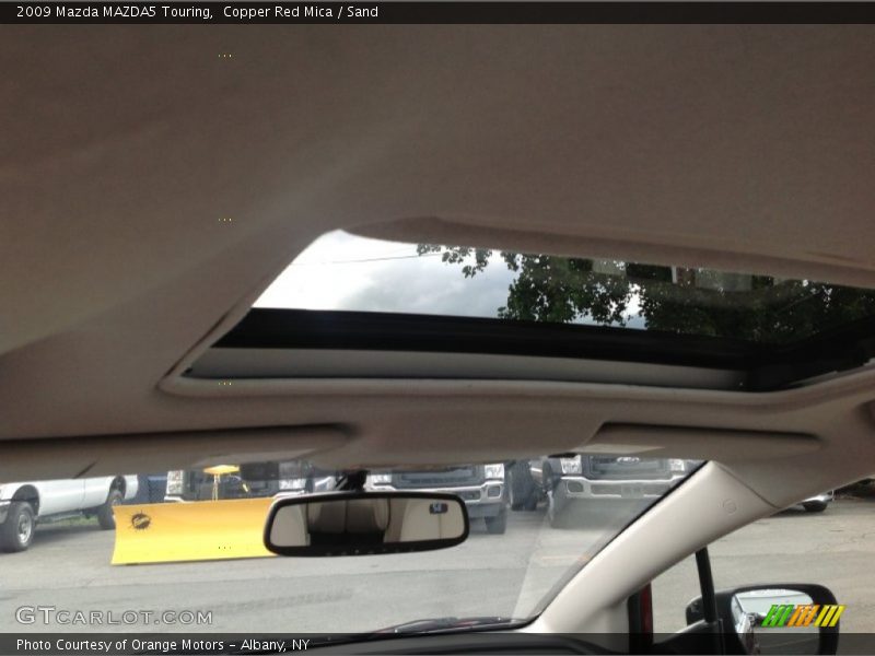 Copper Red Mica / Sand 2009 Mazda MAZDA5 Touring