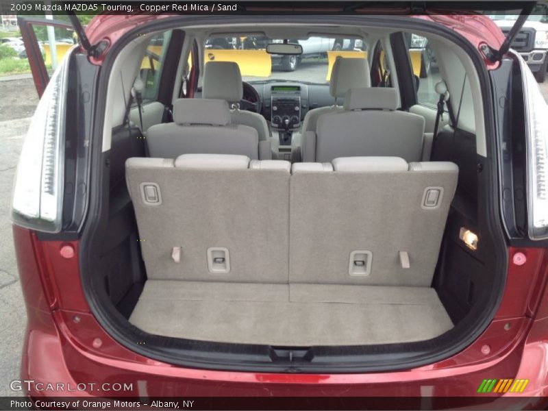 Copper Red Mica / Sand 2009 Mazda MAZDA5 Touring