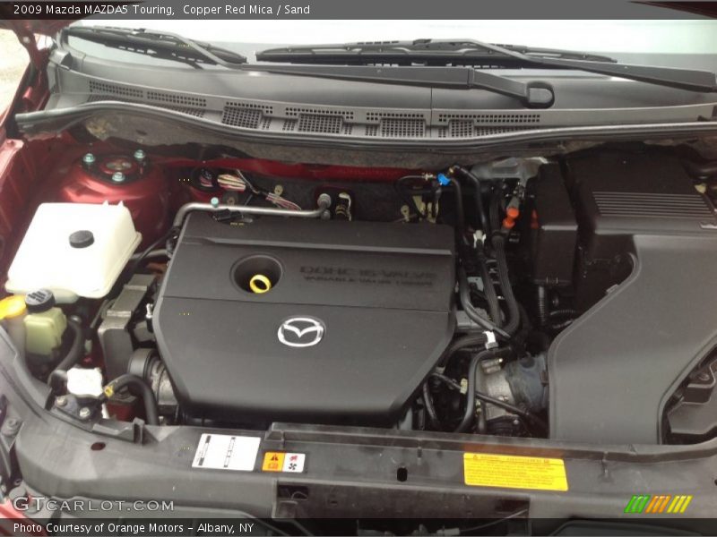 Copper Red Mica / Sand 2009 Mazda MAZDA5 Touring