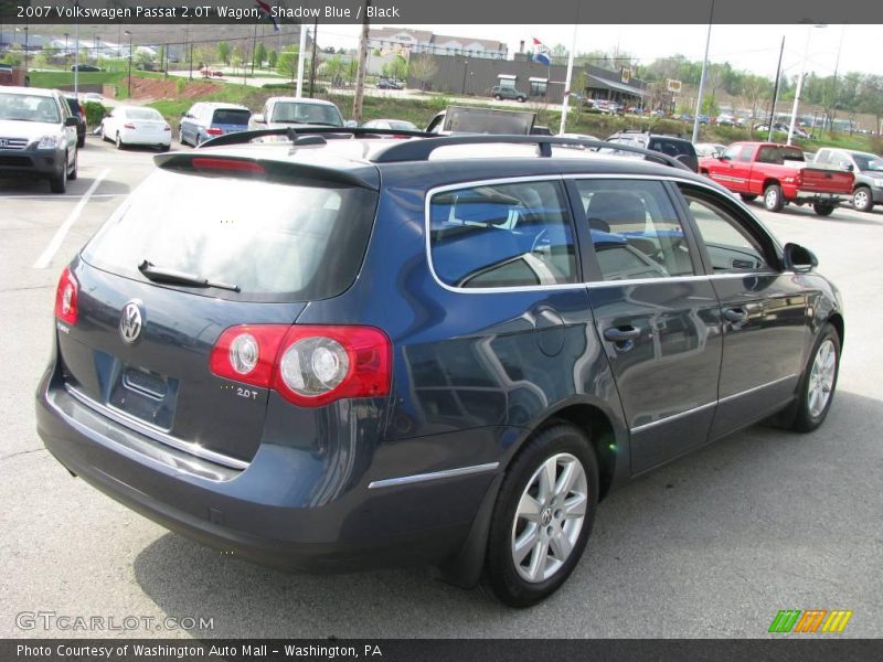 Shadow Blue / Black 2007 Volkswagen Passat 2.0T Wagon