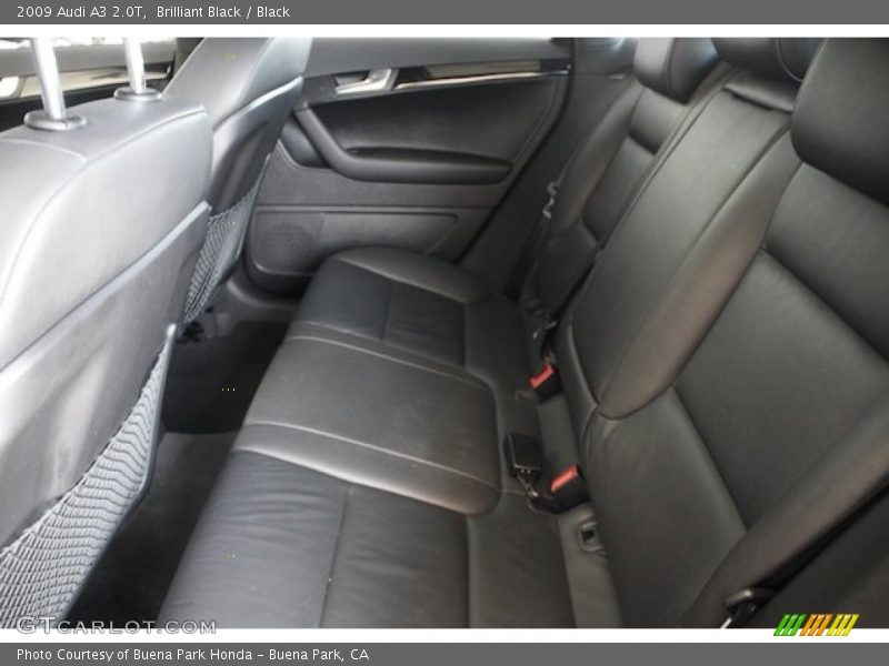 Brilliant Black / Black 2009 Audi A3 2.0T