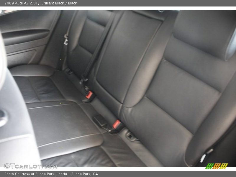 Brilliant Black / Black 2009 Audi A3 2.0T