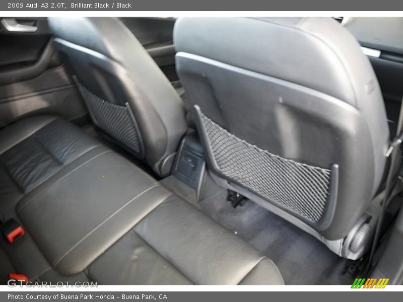 Brilliant Black / Black 2009 Audi A3 2.0T