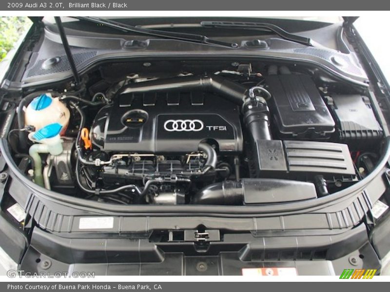 Brilliant Black / Black 2009 Audi A3 2.0T