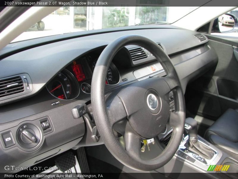 Shadow Blue / Black 2007 Volkswagen Passat 2.0T Wagon