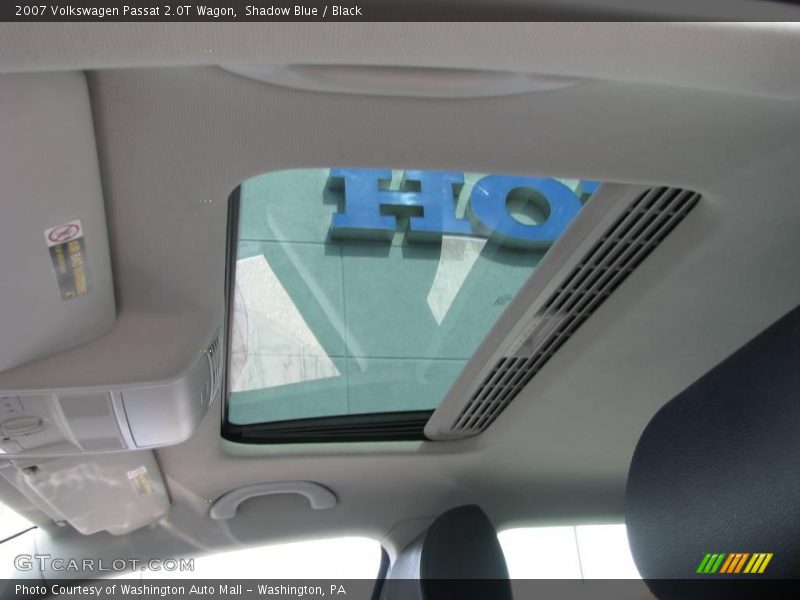 Shadow Blue / Black 2007 Volkswagen Passat 2.0T Wagon