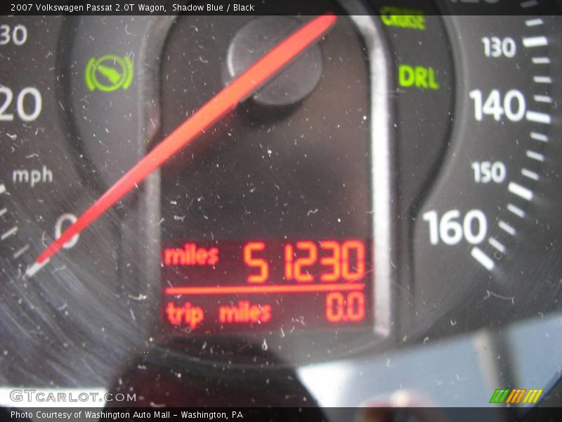 Shadow Blue / Black 2007 Volkswagen Passat 2.0T Wagon