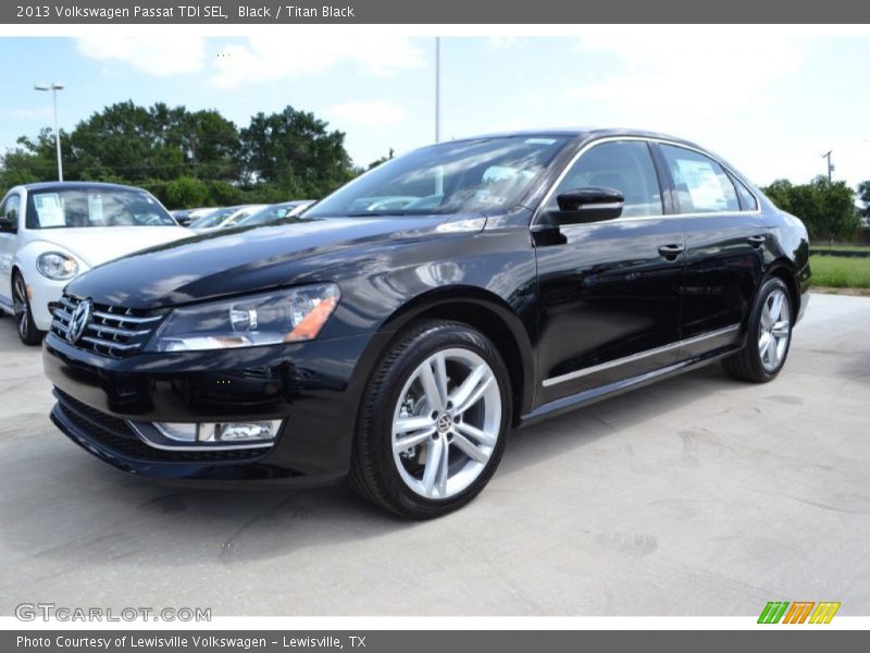 Front 3/4 View of 2013 Passat TDI SEL