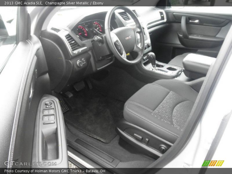 Champagne Silver Metallic / Ebony 2013 GMC Acadia SLE