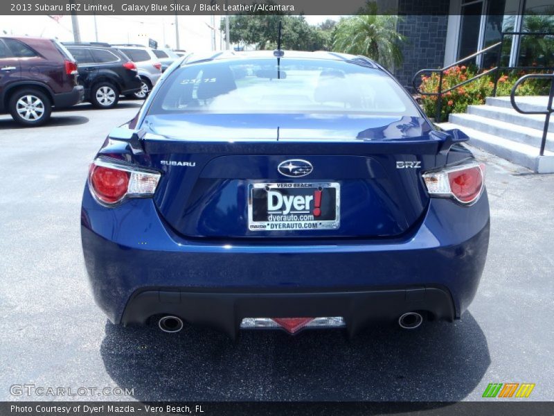 Galaxy Blue Silica / Black Leather/Alcantara 2013 Subaru BRZ Limited
