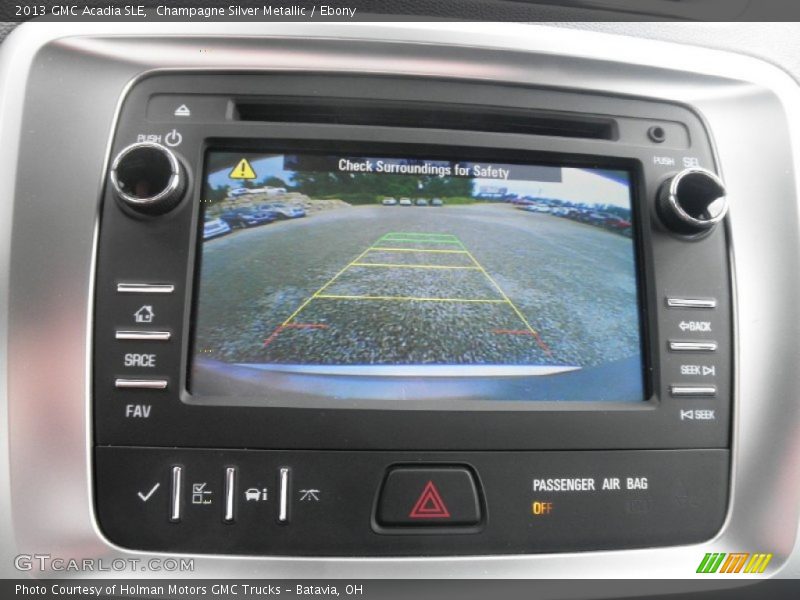 Champagne Silver Metallic / Ebony 2013 GMC Acadia SLE