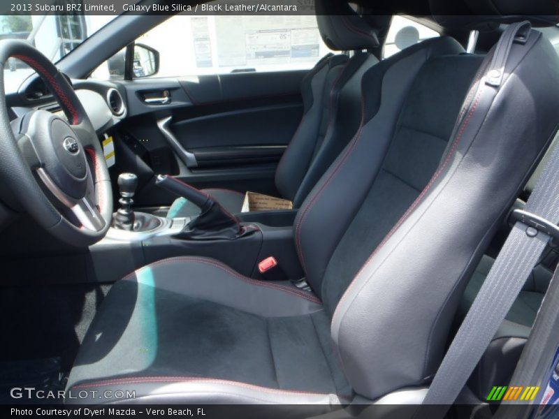 Front Seat of 2013 BRZ Limited