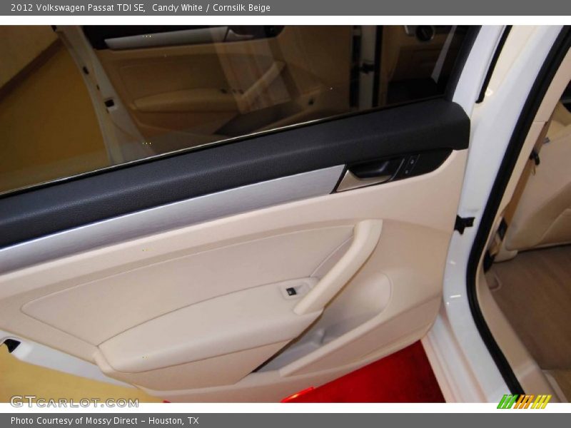 Candy White / Cornsilk Beige 2012 Volkswagen Passat TDI SE