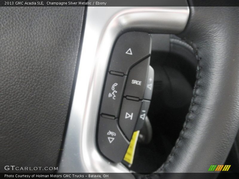 Champagne Silver Metallic / Ebony 2013 GMC Acadia SLE
