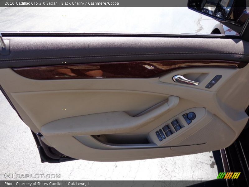 Black Cherry / Cashmere/Cocoa 2010 Cadillac CTS 3.0 Sedan